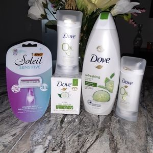 New! Dove refreshing personal care bundle